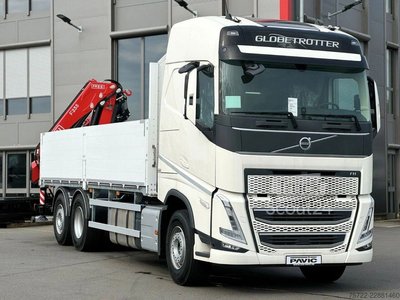 Ladepritsche Volvo FH 460 6x2 Baustoff-Pritsche Palfinger/Fassi m... gebraucht