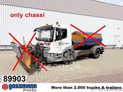 LKW-Fahrgestell Mercedes-Benz Atego 1522 K 4x2, Winterdienstausstattung gebraucht