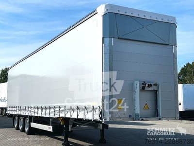 Auflieger mit Pritsche & Plane Schmitz Cargobull Curtainsider Mega Getränke neu