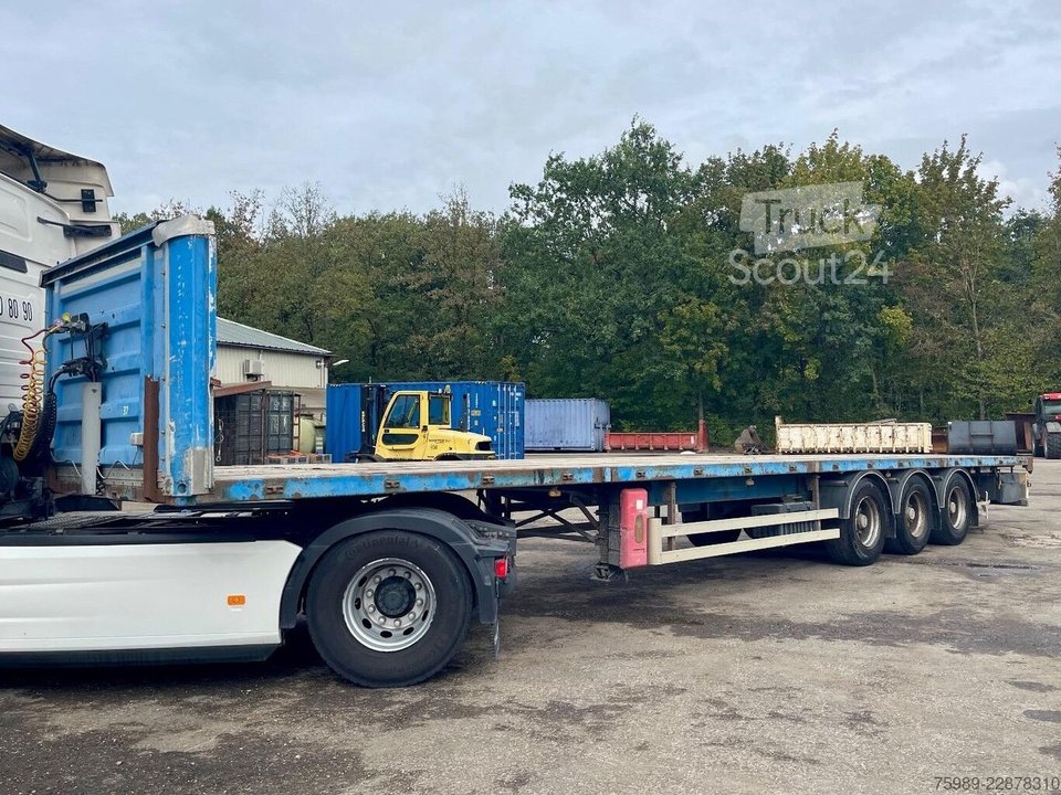 Ladepritsche Fruehauf TX34CW 3 assen open laadbak gebraucht