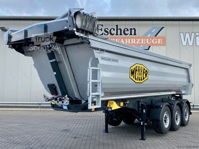 Kipper Auflieger MEILLER MHPS 44.3-N mit E-Verdeck | *NEW*Stahl 25m *Lift gebraucht