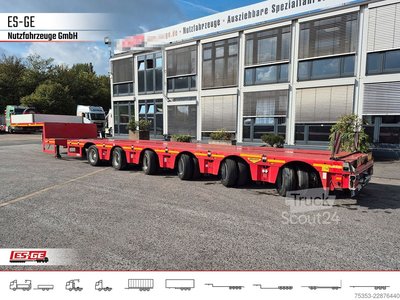 Tieflader-Sattelauflieger BROSHUIS 6-Achs-Satteltieflader - teleskopierbar gebraucht