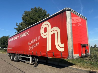 Schiebeplanen Tracon Trailers TO.S 1518 Tautliner / 2-Axle / Steering / Sideb... gebraucht