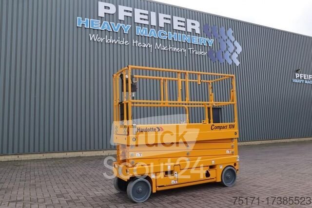 Scherenhebebühne Haulotte Compact 10N Valid Inspection, *Guarantee! 10m Work gebraucht