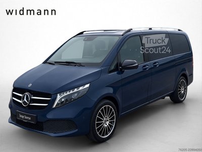 Kleinbus Mercedes-Benz V 250 d Edition lang AHK AUT Akustikglas Kam. LM gebraucht