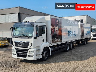 LKW mit Getränkeaufbau MAN TGS 26.470 6X2-4 LL | 6D | Lenkachse | Ldwd gebraucht