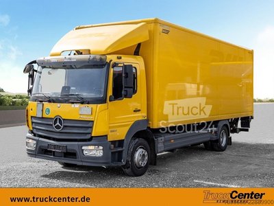 LKW mit Kofferaufbau MERCEDES-BENZ Atego 1224 L Spier-Kofferaufbau, LBW-Bär AHK AUT gebraucht