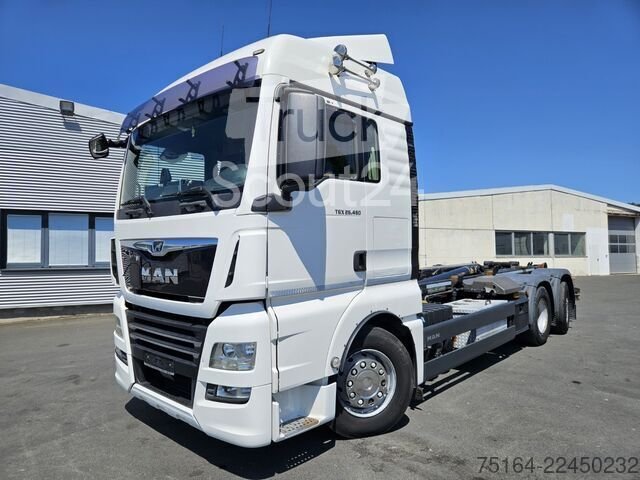 Abrollkipper MAN TGX 26.460 BL 6x2 Nachlauflenkachse gebraucht