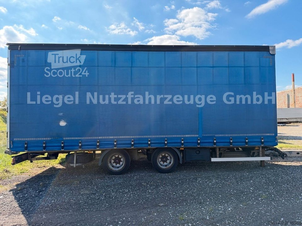 Anhänger mit Pritsche & Plane  RUFA ZTC 19-22 SDAH Plane u. Spriegel gebraucht