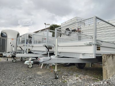 Kipper-Anhänger Debon PW Kipper elektro mit Laubgitter direkt neu