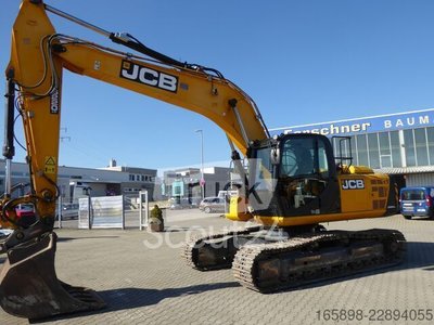 Raupenbagger JCB JS220 LC mit Oilquick OQ70/55 gebraucht