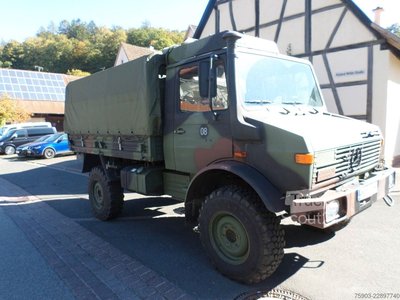 MERCEDES-BENZ Unimog MIL 2 To U 1300L  Mit Plane & Sprigel gebraucht