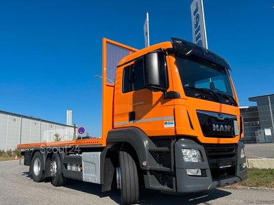 MAN TGS 26.430/Pritsche6,10m/Lenkachse/ADR/NL16,4 to gebraucht