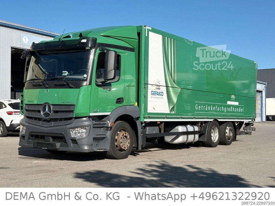 MERCEDES-BENZ Actros2536*E6d*Klima*AHK*Schwenkwände*Lenk*Navi* gebraucht