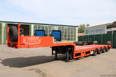 BROSHUIS Semi Tieflader 4 Achs SAF TELESKOP Nr.: 391 gebraucht