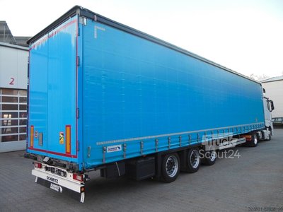 SCHMITZ CARGOBULL SCB, LOWDECK, Ausziehbare Heckstützen gebraucht
