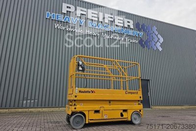 Haulotte Compact 8 Electric, 8.2m Working Height, 350kg Cap gebraucht