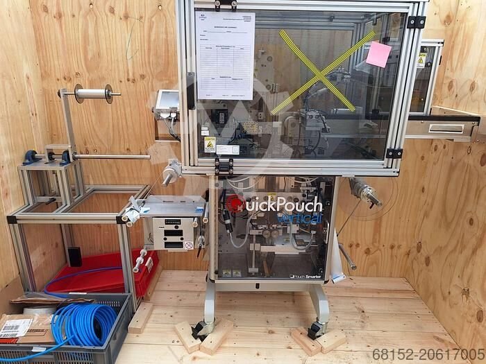 Quickpouch Quickpouch automatische Form-Füll-Siegel-Verpackungsmaschine mit Videojet Dataflex Drucker für Quick