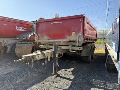 SCHMITZ CARGOBULL Cargobull Gotha Tandem Kipper Anhänger 2 Achse