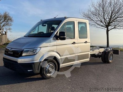 MAN TGE 5.160 Fahrgestell DOKA L4 AHK SITZHZ LED DAB