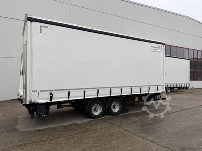 Möslein TPS 105 D-L  Planenanhänger Ladebordwand + DurchladbarWenig Benutzt