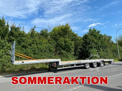 Möslein ST 3-Plato 9,4  3 Achs Satteltieflader Plato 45 t GGfür Fertigteile, Baumaschinen oder Container