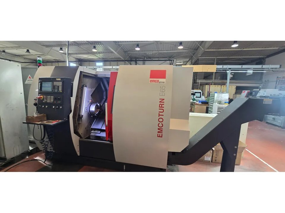 Emco Turn E65 4-Achs-CNC-Drehzentrum