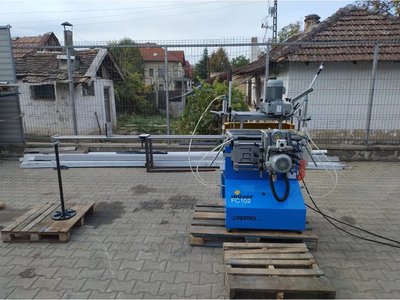 PERTICI-Kopierfräse mit Kühlsystem für Aluminium und PVC – ARBEIT