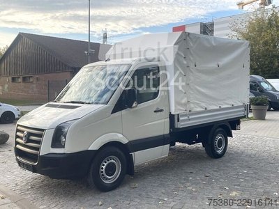 VW Crafter Koffer 2.5TDI Pritsche Plane *Klima*LBW* gebraucht