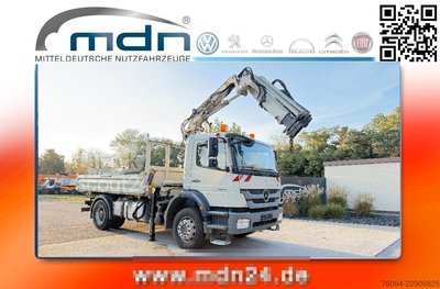 MERCEDES-BENZ Axor 1833 4x2 Kipper Kran 13m FUNK AHK gebraucht