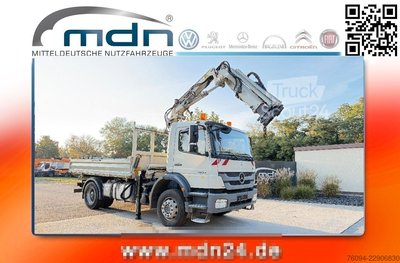 MERCEDES-BENZ Axor 1833 4x2 Kipper Kran 13m FUNK AHK gebraucht