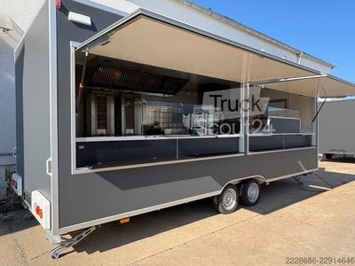 XXL Imbisswagen, Imbissanhänger, Dönerwagen 6,2 m lang DÖNERGRILL neu