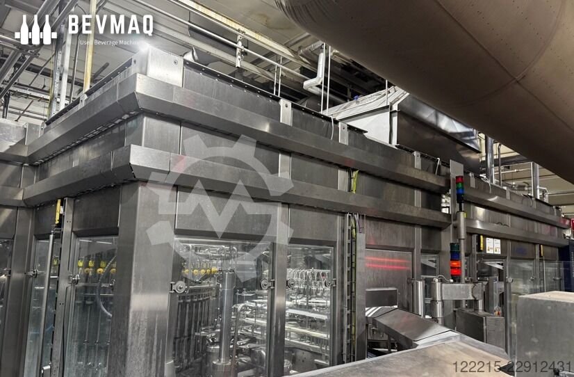 Krones Abfülllinie für Glasflaschen (Mehrweg)