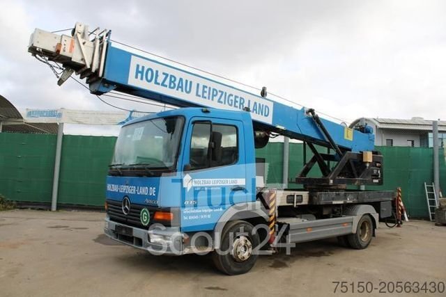 MERCEDES-BENZ 815 4x2 BB - KRAN Emminghaus E30 FUNK Nr: 064 gebraucht
