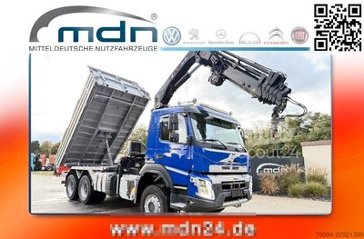 VOLVO FMX 420 6x6 Kipper KRAN 21m WINDE FUNK Bordmatik gebraucht