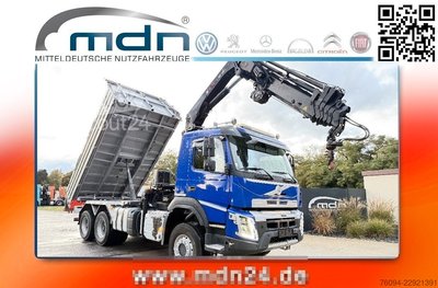 VOLVO FMX 420 6x6 Kipper KRAN 21m WINDE FUNK Bordmatik gebraucht