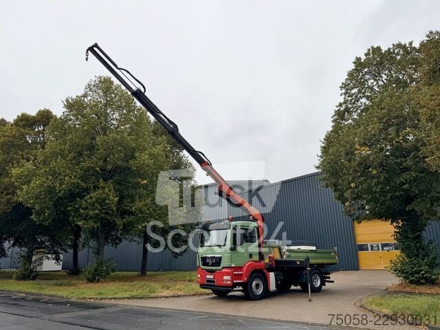 MAN TGS 18.360 - Kipper - Kran - 186 TKm gebraucht