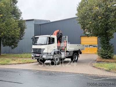 Mercedes-Benz AXOR 1833 - 4x4 - Pritche - Kran - 1. Hd gebraucht