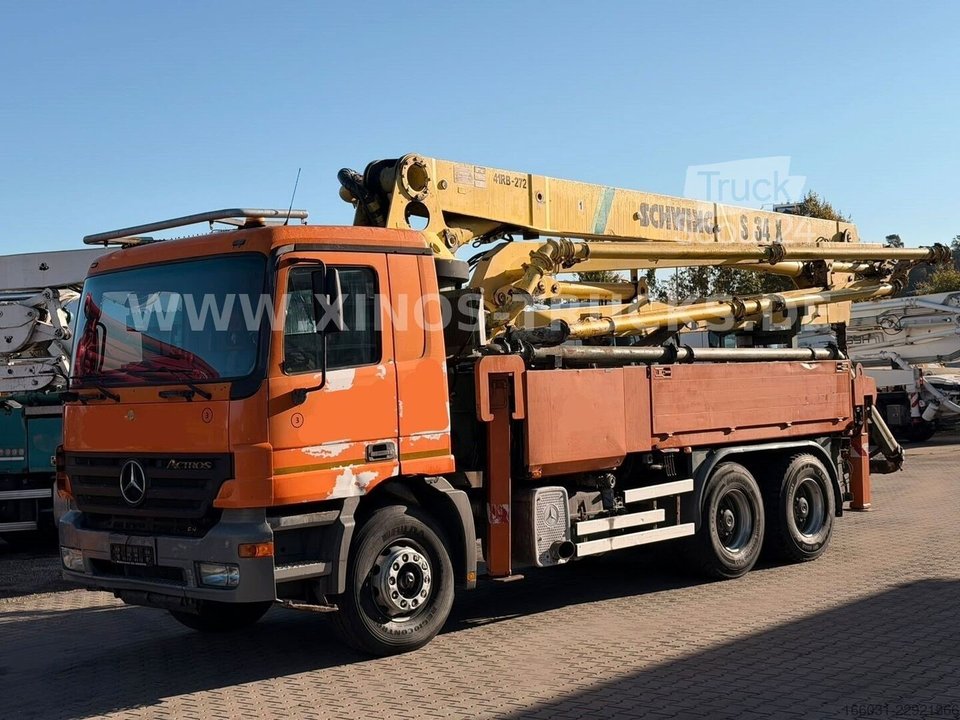 MERCEDES-BENZ Actros 6X4 Schwing S34X gebraucht