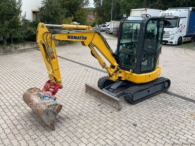 KOMATSU PC30MR-5 Kompaktbagger Powertilt HS03/3.+4.Kreis gebraucht