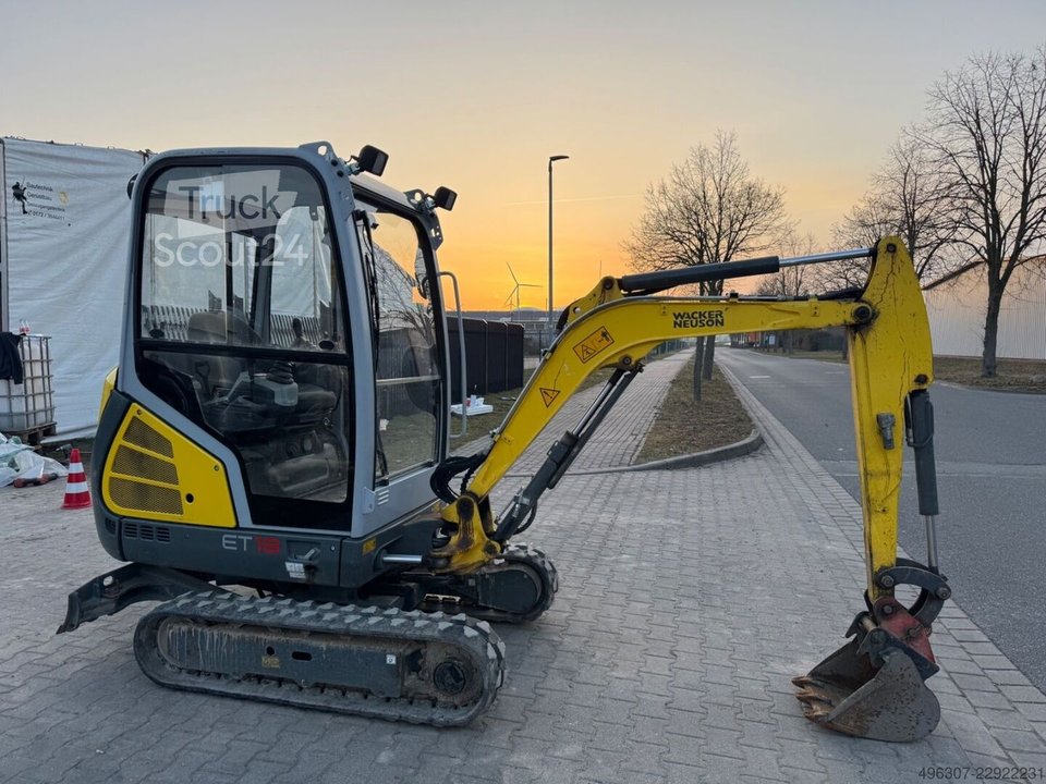 WACKER Neuson ET18 + Löffel Packet gebraucht