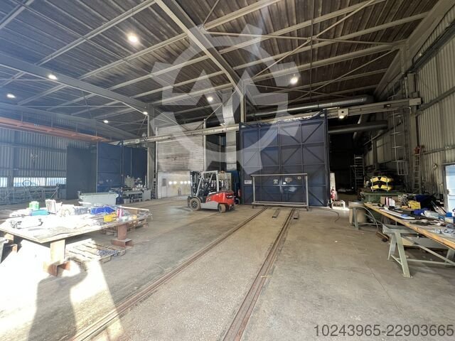 USF 3 cabines de grenaillage et de peinture