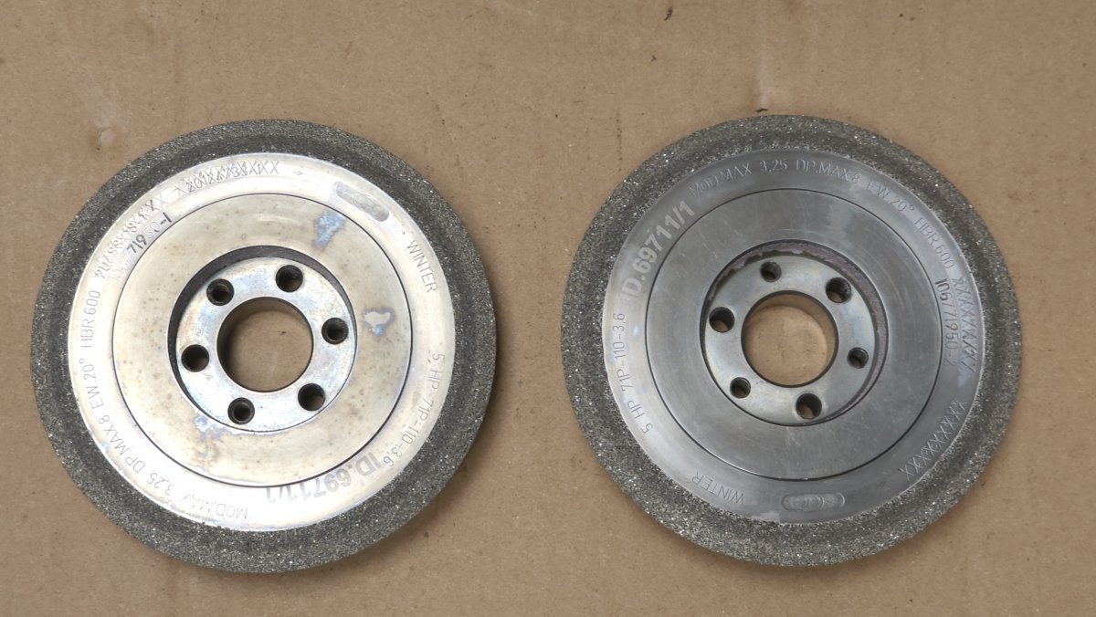Grinding Discs WINTER Abrichtscheibe Modul 3,25