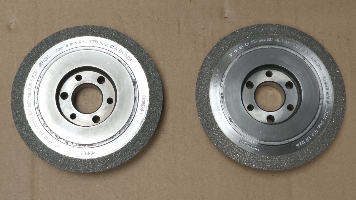 Grinding Discs WINTER Abrichtscheibe Modul 3,25
