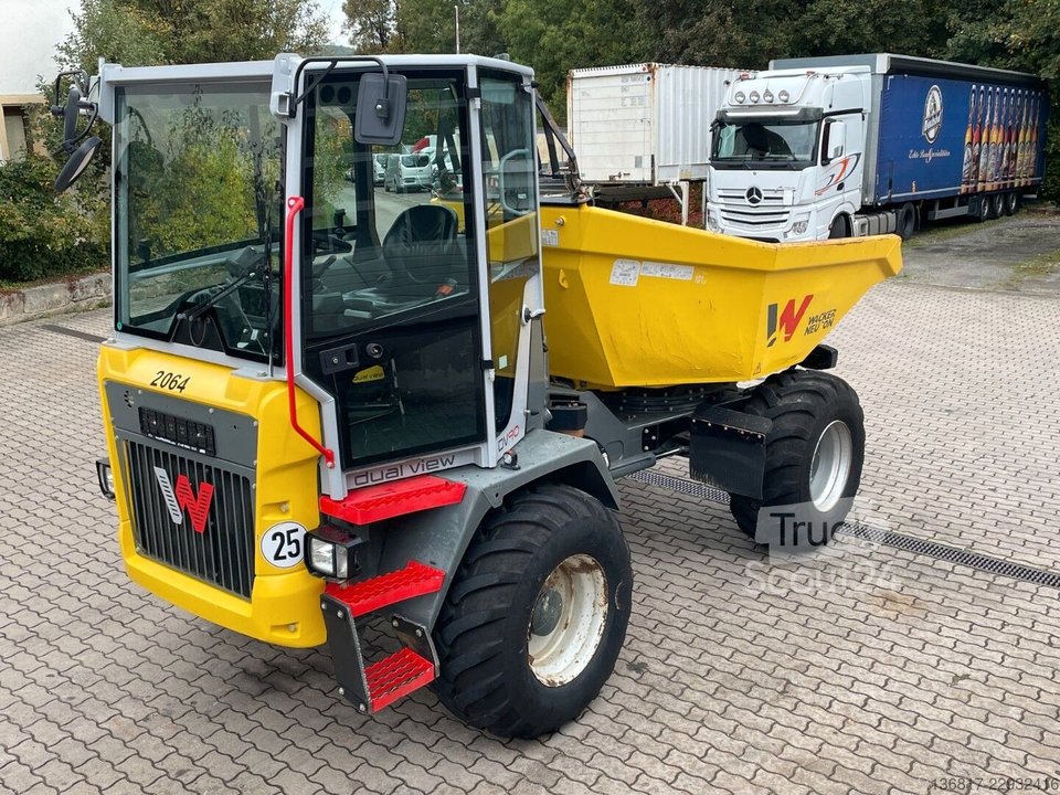WACKER Neuson DV90 Dual View Raddumper / Drehkippmulde gebraucht