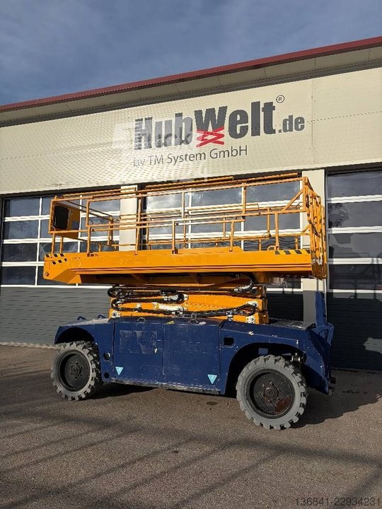 PB Lifttechnik S13119E 4x4 13m Scherenarbeitsbühne gebraucht