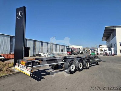 Krone SD Container, BPW-Achsen Liftachse mitte