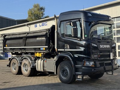 SCANIA G460 3-Seiten-Kipper / Meiller Trigenius