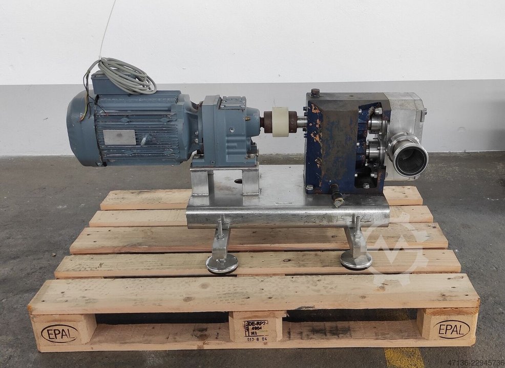  Drehkolbenpumpe 10.000 ltr/ Std. gekühlt