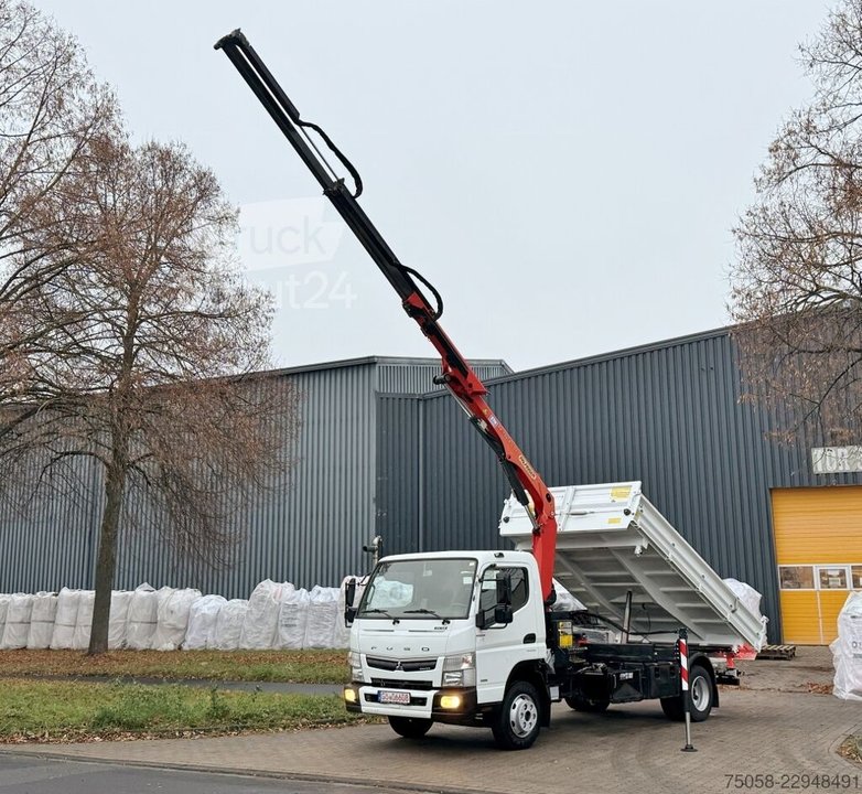 Mitsubishi Canter 9C18 - 95 Tkm - Kipper - Kran gebraucht